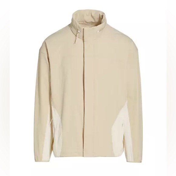 NWT Outdoor Voices Men’s RecTrek Zip-Up Jacket in Calcite/Milk Stone XXXL - Picture 2 of 16